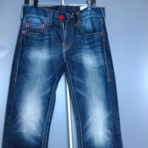 True religion men size 32 blue jeans